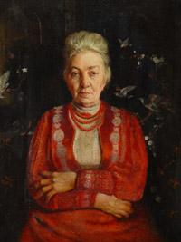 Schilderij van Virginie Loveling